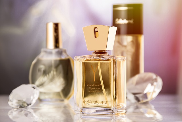 Fotografia de produto, um perfume elegante